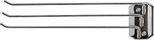 Decko 38190 Towel Bar, 13-1/2 in L Rod, Steel, Chrome, Surface