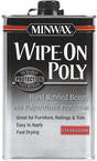 Minwax 60900000 Polyurethane, Oil Base, Clear, Gloss, Liquid, 1 qt Can, 0.83 Specific Gravity