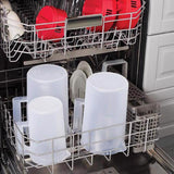 Rubbermaid 2 qt Clear/Red Pitcher Plastic, Pack of 2