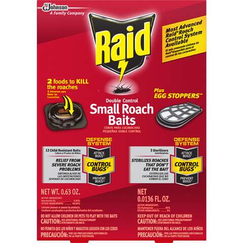 Raid Roach Killer Solid 0.63 oz, Pack of 6