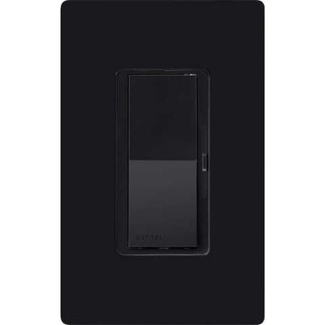 Lutron Diva Black 600 W 3-Way Dimmer Switch 1 pk