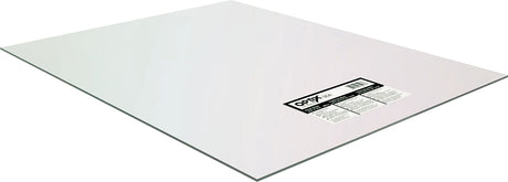 Plaskolite 1AG1195A Flat Sheet, 96 in L, 48 in W, 0.1 in Thick, Clear, Pack of 5