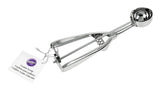 Wilton Silver Stainless Steel Cookie Scoop 0.66 oz, Pack of 6