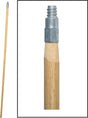 Birdwell 312-12 Broom Handle, 15/16 in Dia, 60 in L, Threaded, Hardwood