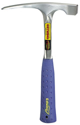 Estwing E3-20BLC/E3-20BL Bricklayer Hammer, 20 oz Head, Tile Setter, Smooth Head, Steel Head, 11-1/4 in OAL