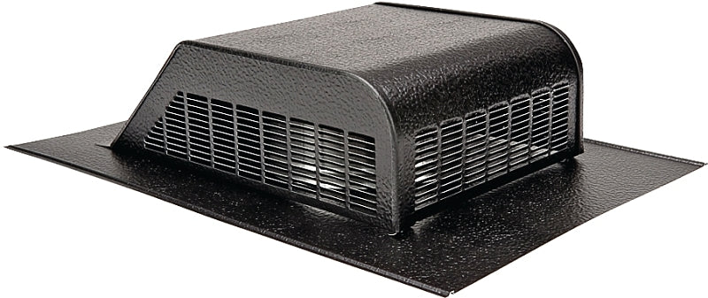 Lomanco LomanCool 730B Static Roof Vent, 12-3/16 in OAW, 30 sq-in Net Free Ventilating Area, Aluminum, Black, Pack of 6