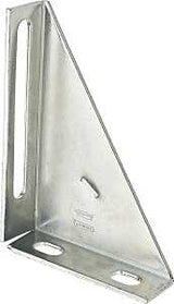 National Hardware N104-612 Triangle Bracket, Steel, Galvanized