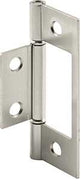 Prime-Line N 7273 Door Hinge, Bi-Fold, Non-Mortise, Steel, Satin Nickel, Pack of 6