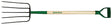 Razor-Back 2827200 Compost Fork, 9 in W Tine, 12-1/2 in L Tines, Oval Tine, 5-Tine, Steel Tine, Hardwood Handle