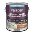 Valspar 024.0082032.007 Porch and Floor Paint, Base 2, 1 gal, 100 sq-ft/gal Coverage Area, Pack of 4