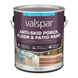 Valspar 024.0082033.007 Porch and Floor Paint, Base 4, 1 gal, 100 sq-ft/gal Coverage Area, Pack of 4