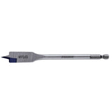 Irwin 88810 Spade Drill Bit, 5/8 in Dia, 6 in OAL, Flat Flute, 1/4 in Dia Shank, Hex Shank