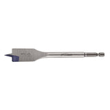 Irwin 88813 Spade Drill Bit, 13/16 in Dia, 6 in OAL, Flat Flute, 1/4 in Dia Shank, Hex Shank