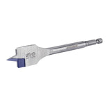 Irwin 88815 Spade Drill Bit, 15/16 in Dia, 6 in OAL, Flat Flute, 1/4 in Dia Shank, Hex Shank