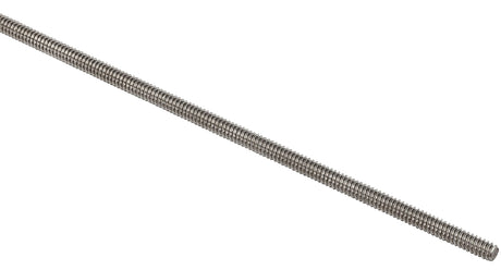 National Hardware 4002BC Series N218-214 Threaded Rod, 1/4-20 in Thread, 36 in L, Coarse Grade, Stainless Steel