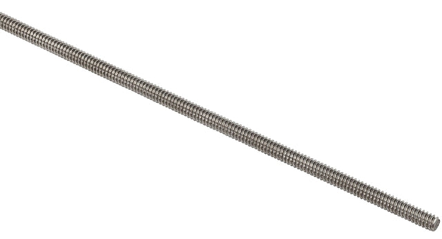 National Hardware 4002BC Series N218-214 Threaded Rod, 1/4-20 in Thread, 36 in L, Coarse Grade, Stainless Steel