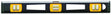 Johnson 3748 I-Beam Level, 48 in L, 3-Vial, 2-Hang Hole, Non-Magnetic, Aluminum, Black