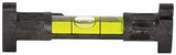 Johnson Structo-Cast Series 575 Line Level, 3 in L, 1-Vial, Plastic, Black