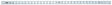 Johnson J236 Yardstick, SAE Graduation, Aluminum, Clear, 1-1/8 in W, 0.075 in Thick