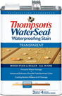 Thompson's WaterSeal TH.091201-16 Wood Sealer, Transparent, Liquid, Harvest Gold, 1 gal, Pack of 4