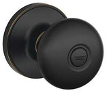 Schlage J Series J170 STR 716 Dummy Knob, Knob Handle, Round Design, Aged Bronze, Residential, Metal