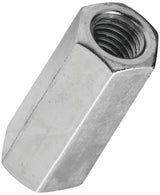 National Hardware 4003 Series N182-691 Coupling Nut, UNC Thread, 7/16-14 Thread, Steel, Zinc