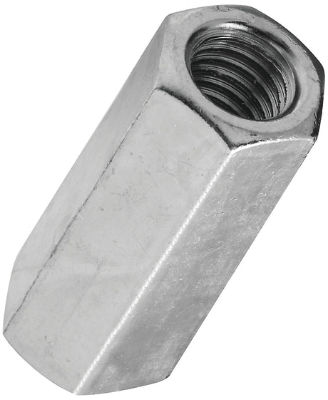 National Hardware 4003 Series N182-691 Coupling Nut, UNC Thread, 7/16-14 Thread, Steel, Zinc