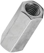 National Hardware 4003 Series N182-691 Coupling Nut, UNC Thread, 7/16-14 Thread, Steel, Zinc