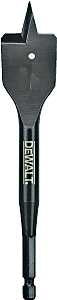 DEWALT DW1585 Spade Drill Bit, 1-3/8 in Dia, 6 in OAL, 1/4 in Dia Shank, Hex Shank