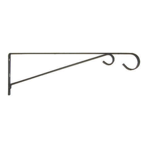 Panacea Black Steel 15 in. H Straight w/Loop Plant Hook 1 pk