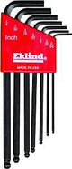 Eklind 13207 Hex Key Set, 7-Piece, Steel, Black