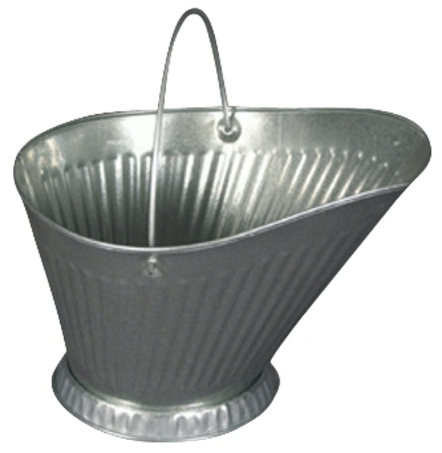 Behrens 617S Coal Hod, Steel, Galvanized, 3.5 Gallon