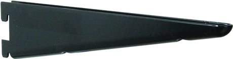 Knape & Vogt 182 Series 182 BLK 7 Shelf Bracket, 7.26 in L, Steel, Black