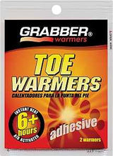Grabber Warmers TWES Adhesive Toe Warmer, Specifications: 100 deg F Average, 107 deg F Max, 6 hr Continuous Warmth, Pack of 40