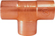 Nibco 111 Series 32640 Pipe Tee, 1/4 in, Sweat, Copper