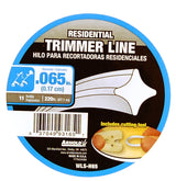 Arnold WLS-H65 Trimmer Line, 0.065 in Dia, 220 ft L, Nylon