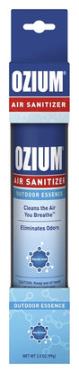 Ozium OZM-31 Air Freshener, 3.5 oz Aerosol Can, Outdoor Essence, Pack of 4
