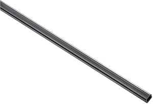 National Hardware 4067BC Series N215-699 Metal Tube, Square, 48 in L, 1/2 in W, 16 ga Wall, Steel, Plain
