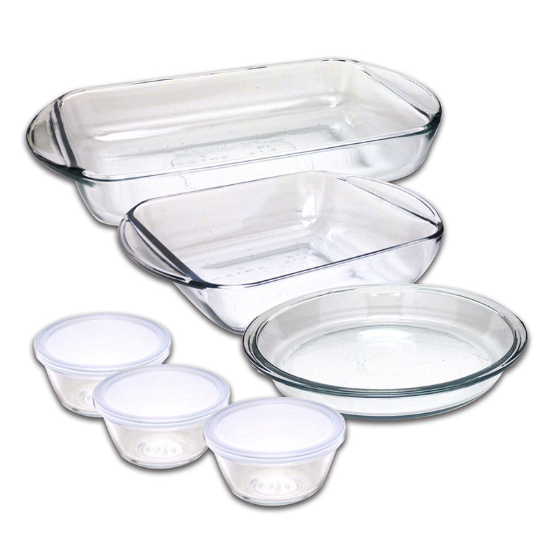 Kitchen Classics Ovenware Collection Bake Set Clear