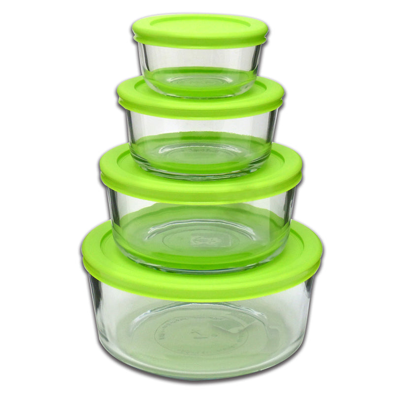 Kitchen Classics Clear Food Storage Container Set 4 pk, Pack of 6