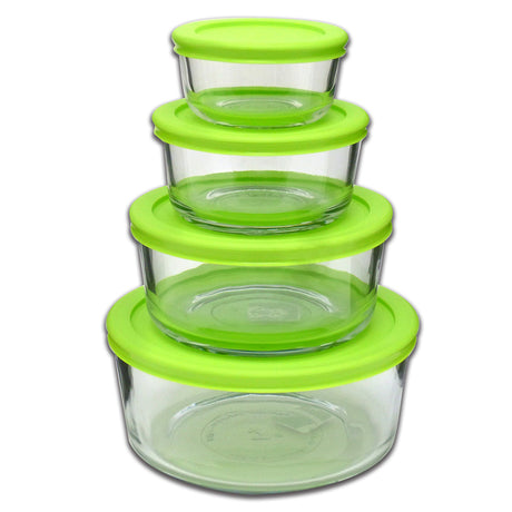Kitchen Classics Clear Food Storage Container Set 4 pk, Pack of 6