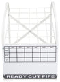 ProSource ST001 Pipe Nipple Display Rack, 20 in OAW, 27-1/2 in OAH