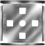 Hyde 11130 Paint Scraper Blade, 4-Edge Blade, 2-1/2 in W Blade, HCS Blade