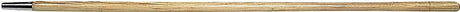 Link Handles 66603 Planter Hoe Handle, 1-7/16 in Dia, 60 in L, Ash Wood, Clear