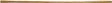 Link Handles 66689 Mattock Handle, 54 in L, Ash Wood, Clear, For: Laurel, Dig-Ezy, Southern Queen Pattern Mattocks