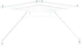 SHELF CORNER KIT 12 IN WHITE, Pack of 4