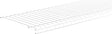 ClosetMaid 3732521 Linen Shelf, 12 ft L, 20 in W, Steel, Pack of 6