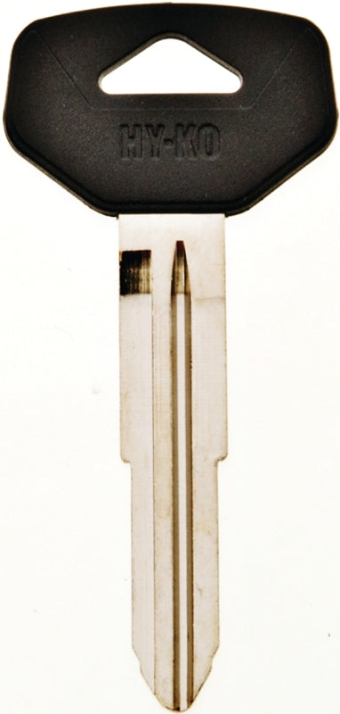 Hy-Ko 12005TR40 Automotive Key Blank, Brass/Plastic, Nickel, For: Toyota Vehicle Locks, TR40 Key Number, Pack of 5