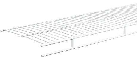 ClosetMaid 1361 Wire Shelf, 60 lb, 1-Level, 12 in L, 72 in W, Steel, White, Pack of 6