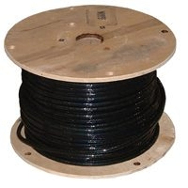 Southwire 1/0BK-STRX500 Building Wire, 1/0 AWG Wire, 1-Conductor, 500 ft L, Copper Conductor, PVC Insulation